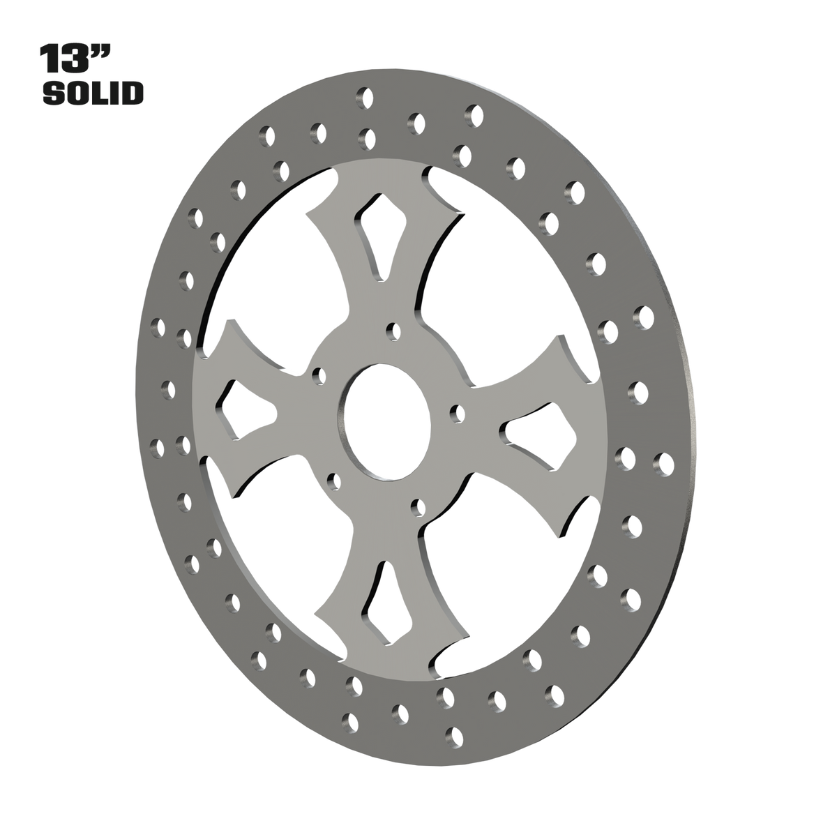 Barbaric Tendencies 13" solid rotor in polished