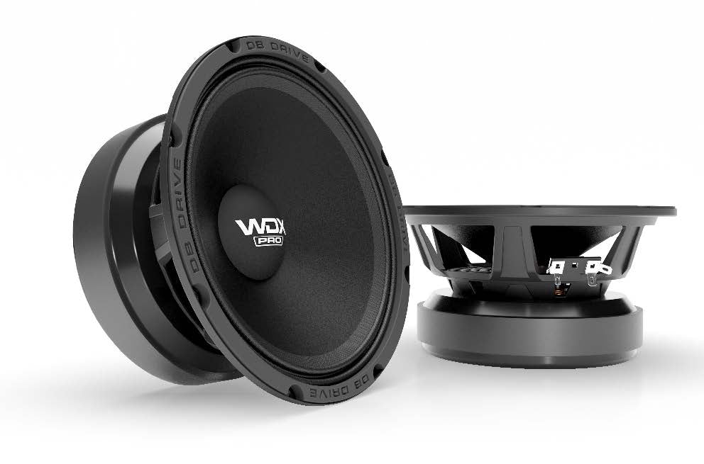 DB Drive WDXPRO7/8.4 : 8" Wide Frequency Range - Pro Audio midrange/1 Pair