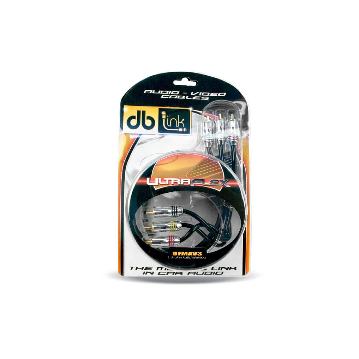 DB Link UFMAV12 : 12' Triple Shielded Audio / Video Rca
