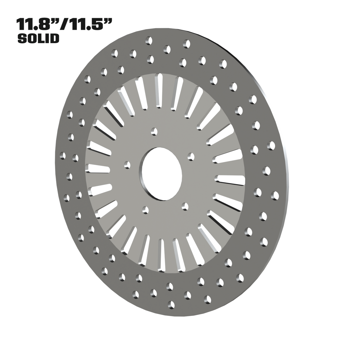 Big Fatty 11" solid rotor in polished