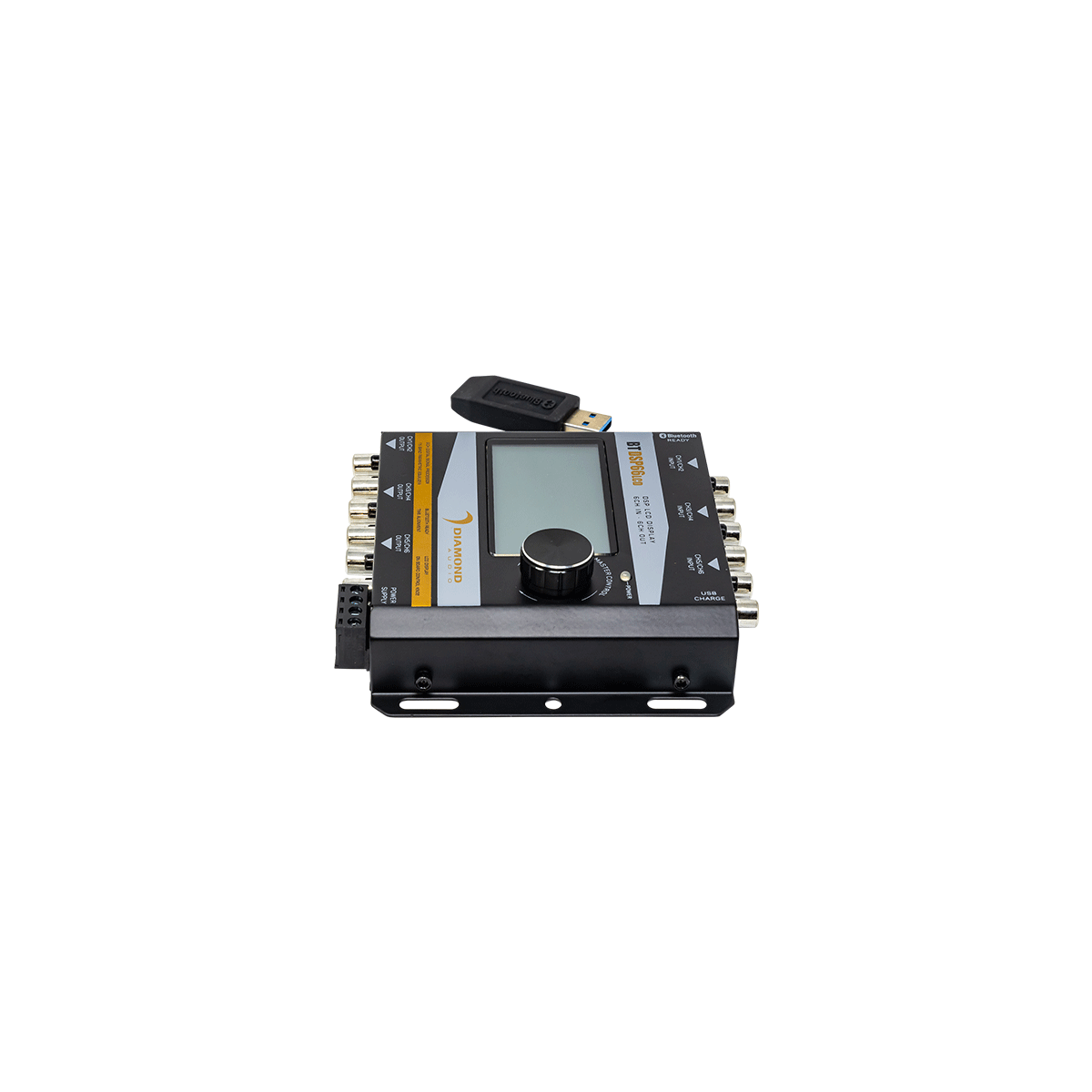 Diamond Audio 6-Channel Digital Signal Processor W/Bluetooth & LCD Display - BTDSP66LCD