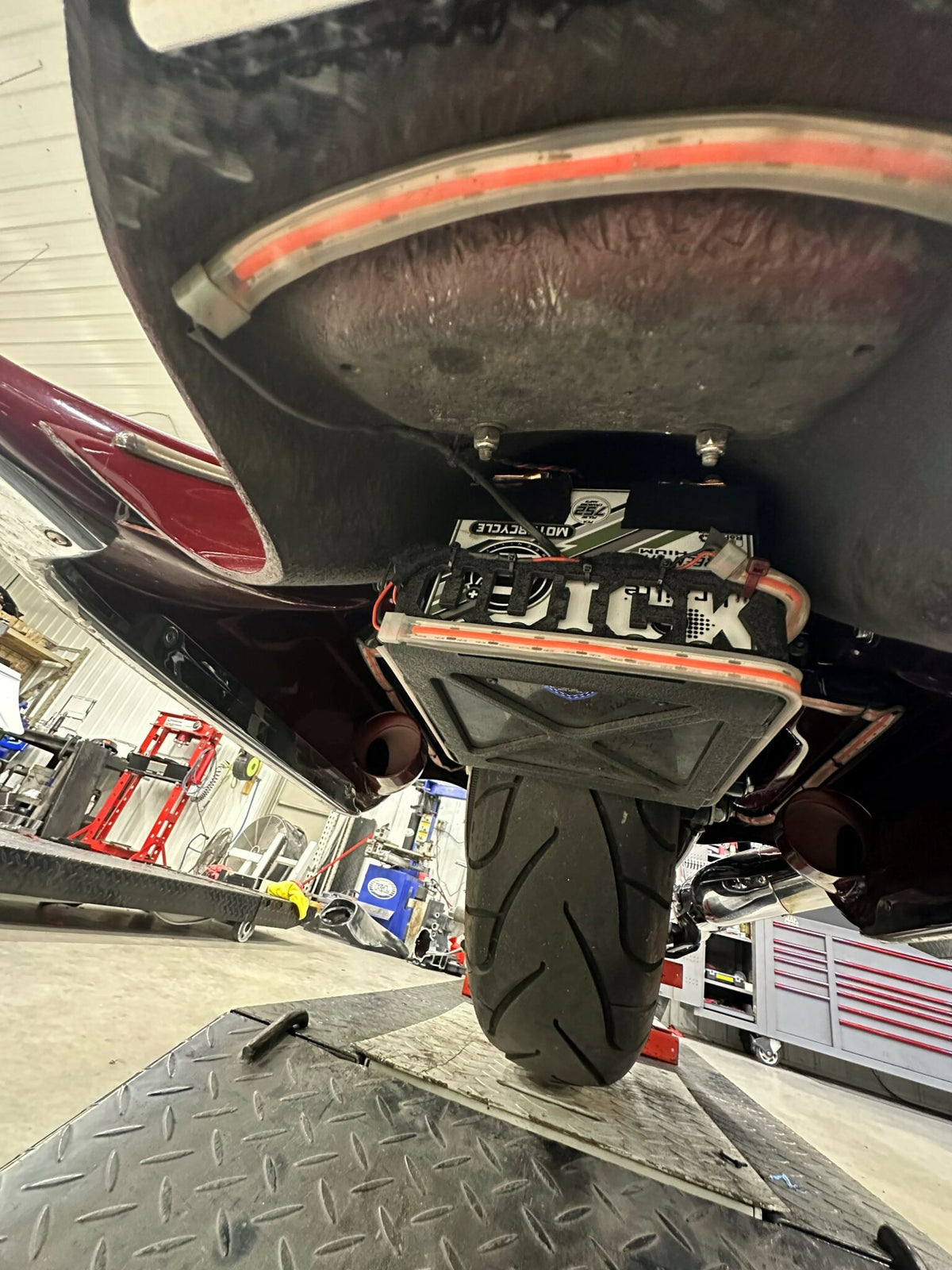 Curly's Inc Under Fender Battery Box