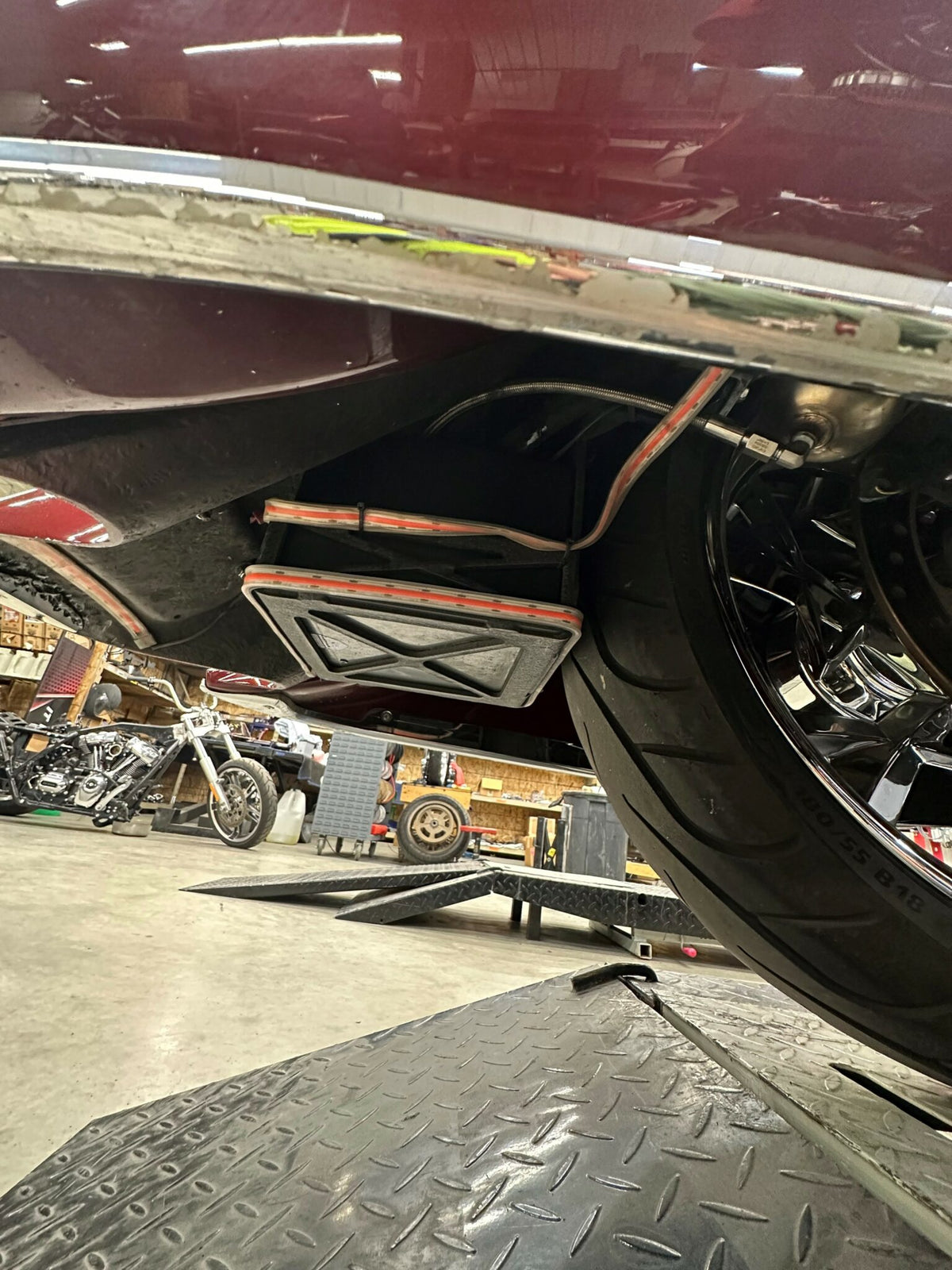 Curly's Inc Under Fender Battery Box