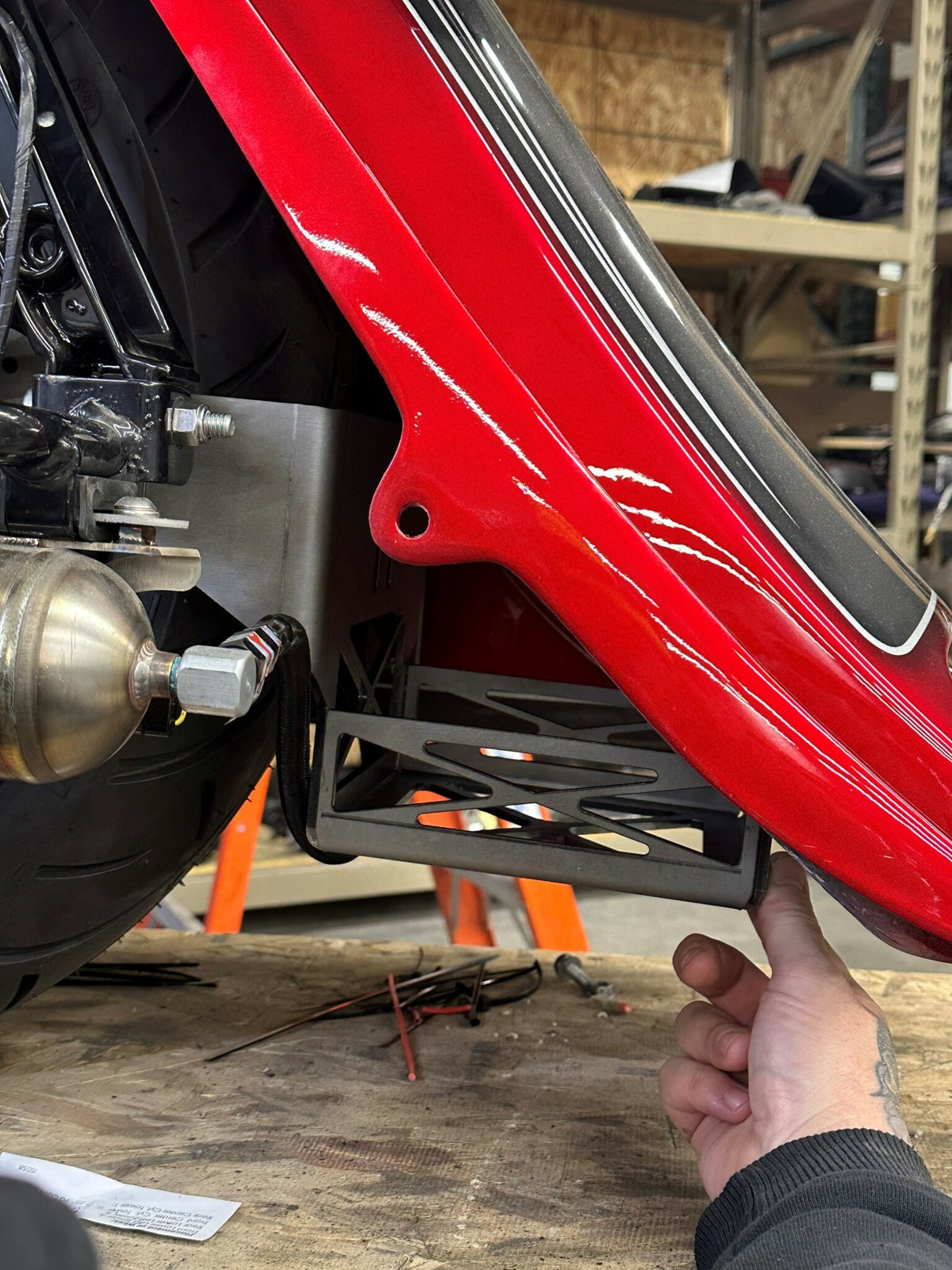 Curly's Inc Under Fender Battery Box
