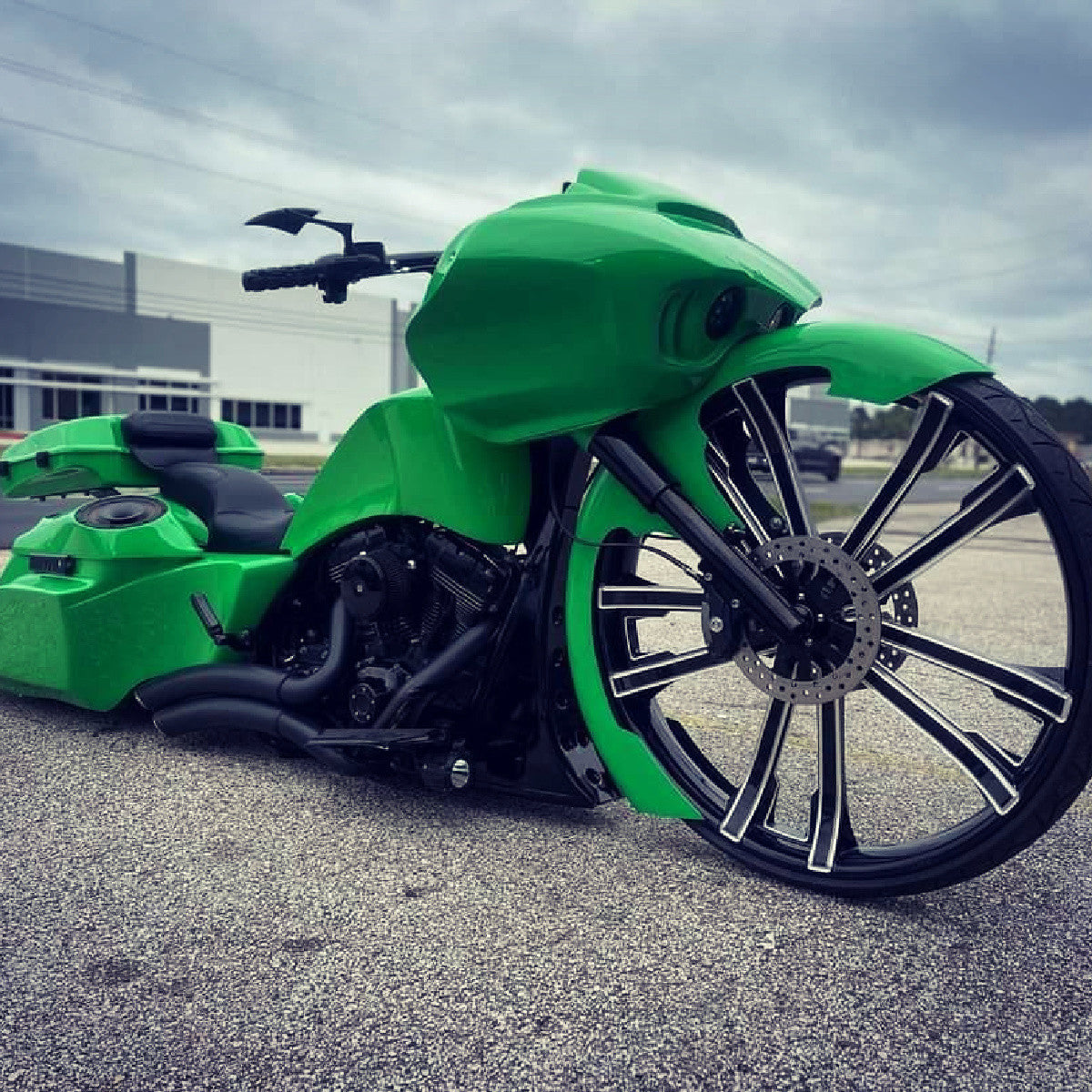Syndicate 3D Harley Black Double Cut Wheels