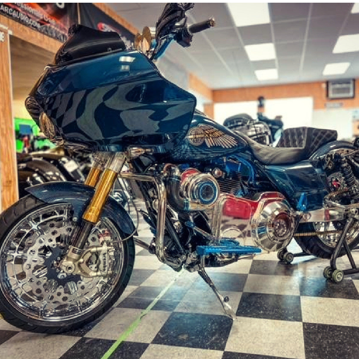 PS.07 Harley Softail | Dyna | Sportster Chrome Wheels