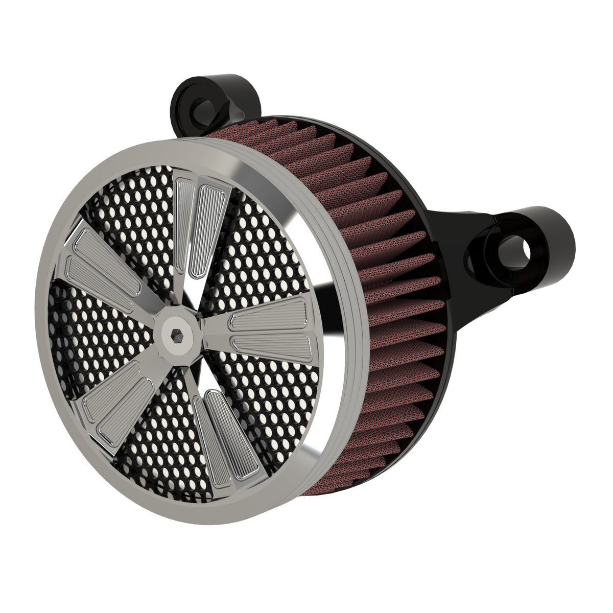 Contraband Air Filter in chrome