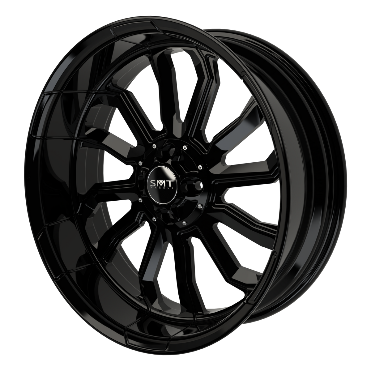 D6 Harley Trike Black Wheels