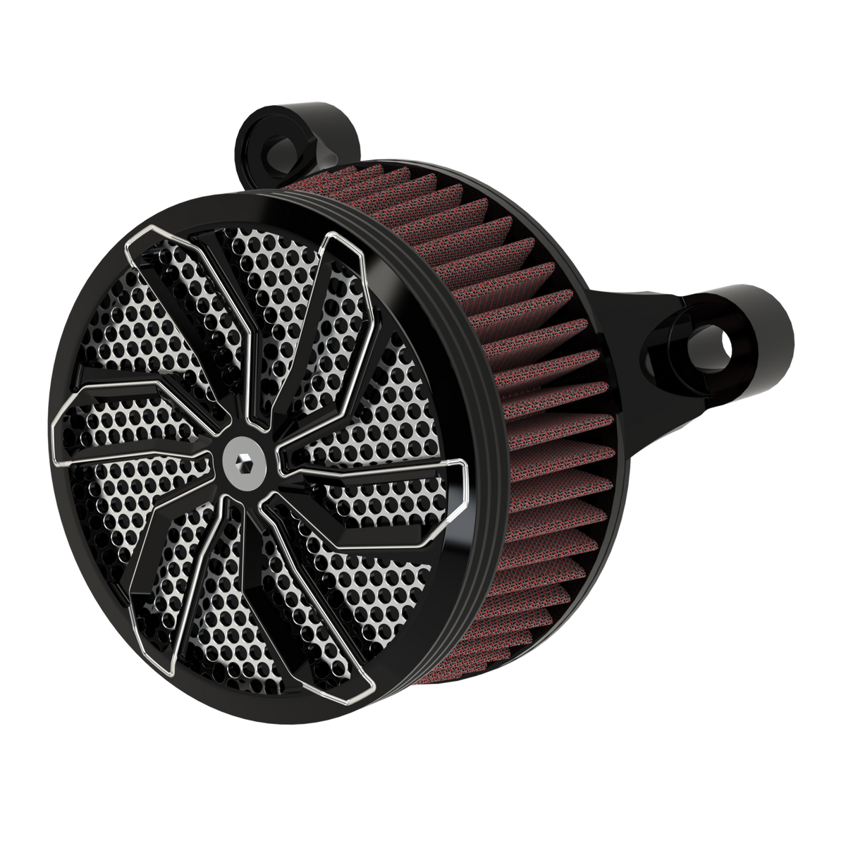 D6 Air Cleaner in black double cut