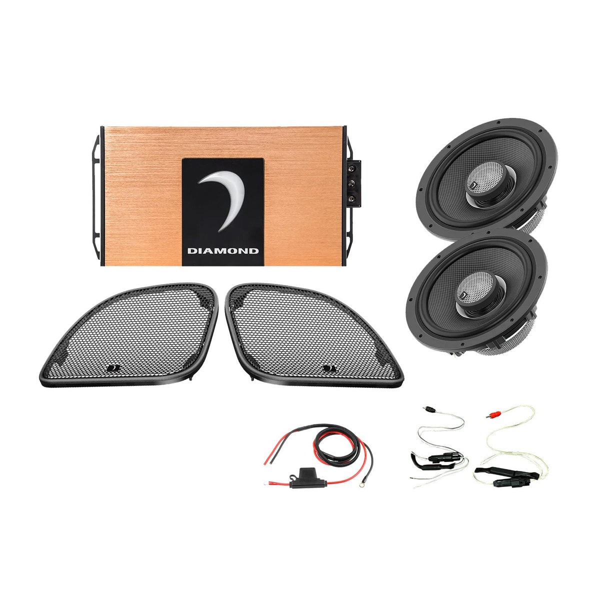 Diamond Audio 14 - 23 Harley Davidson® Road Glide 2-Speaker System - DA1423RGSP1