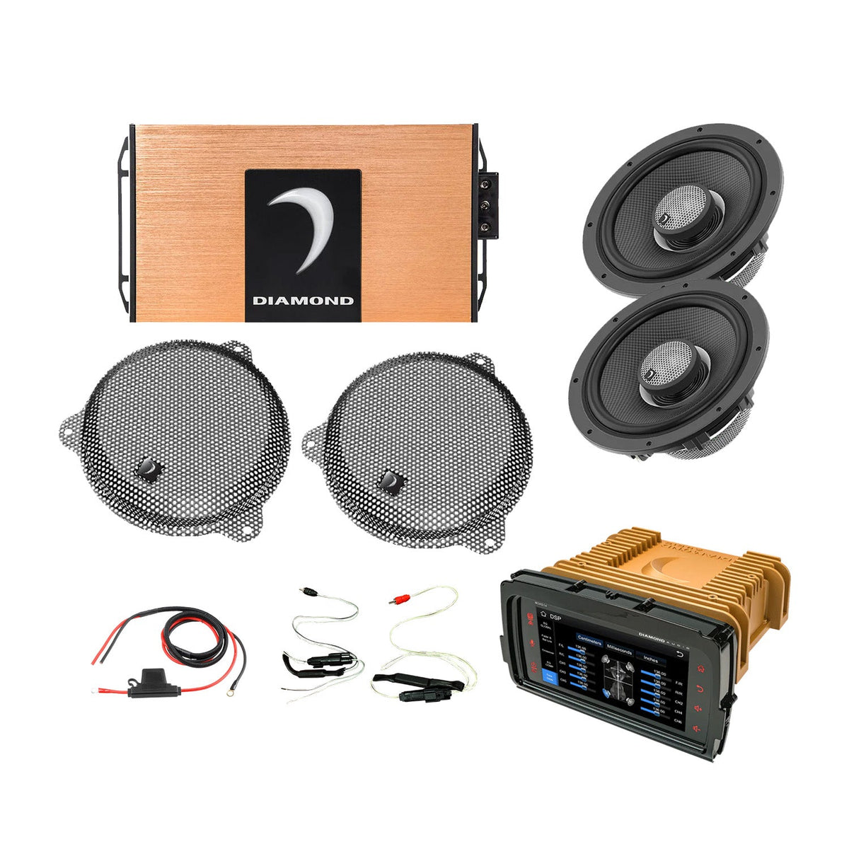 Diamond Audio 14 - 23 Harley Davidson® Street Glide 2-Speaker System - DA1423SGSP1R