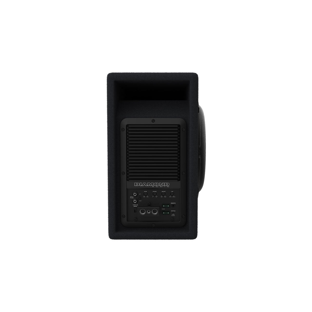 Diamond Audio 12" Active Slot Vented Subwoofer Enclosure (2Ω) - DESMB12A