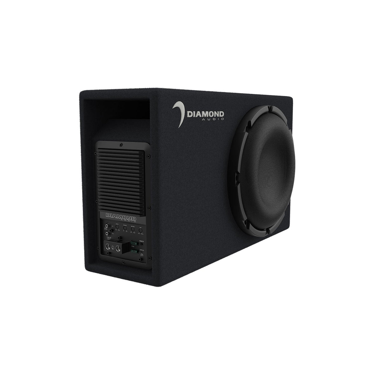Diamond Audio 8" Slot Vented Active Subwoofer Enclosure (2Ω) - DESMB8A