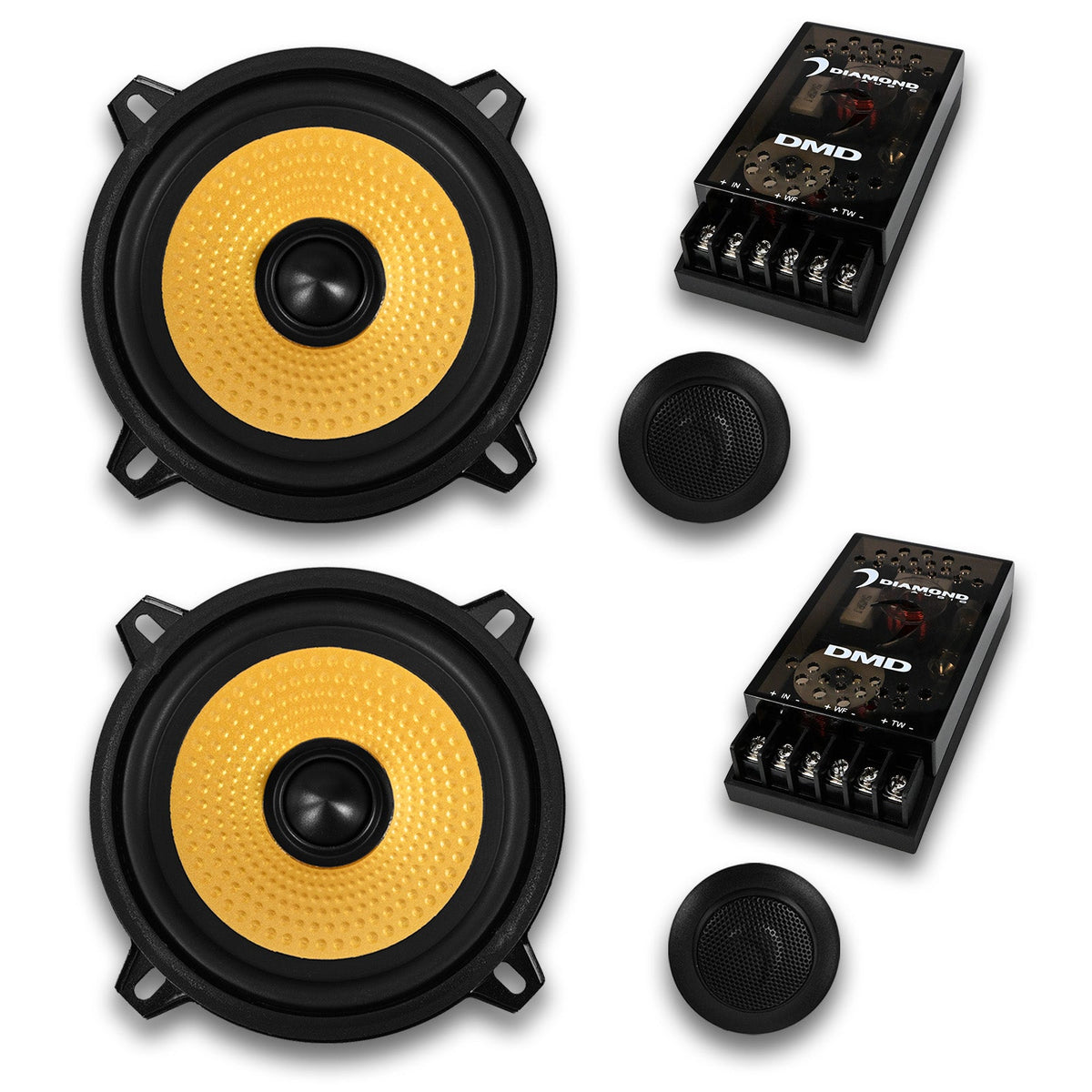 Diamond Audio 5.25" DMDX Series 2-Way Component Set - DMDX5C