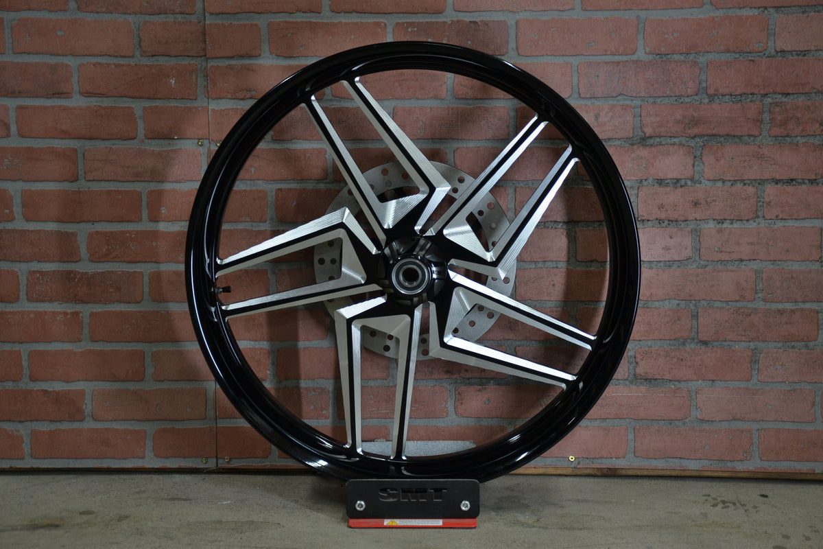 26x3.75" BLACK DOUBLE CUT KRYPTEK (2008-2023 HD Touring)
