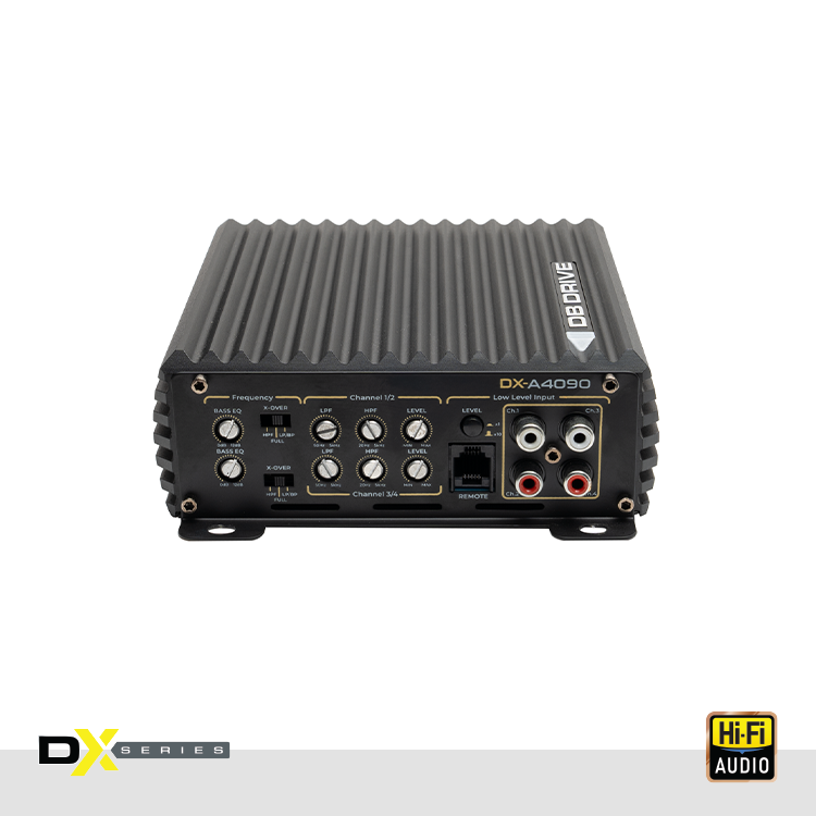 DB Drive DX-A4090 : 4-Channel Class D Amplifier
