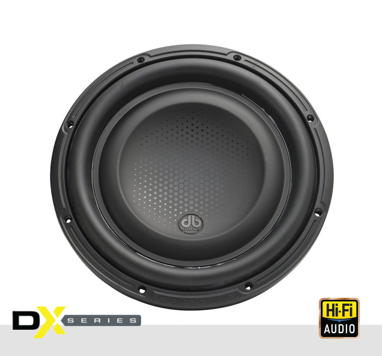 DB Drive DX-W12D4 : DX 12" Dual 4-Ohm Subwoofer