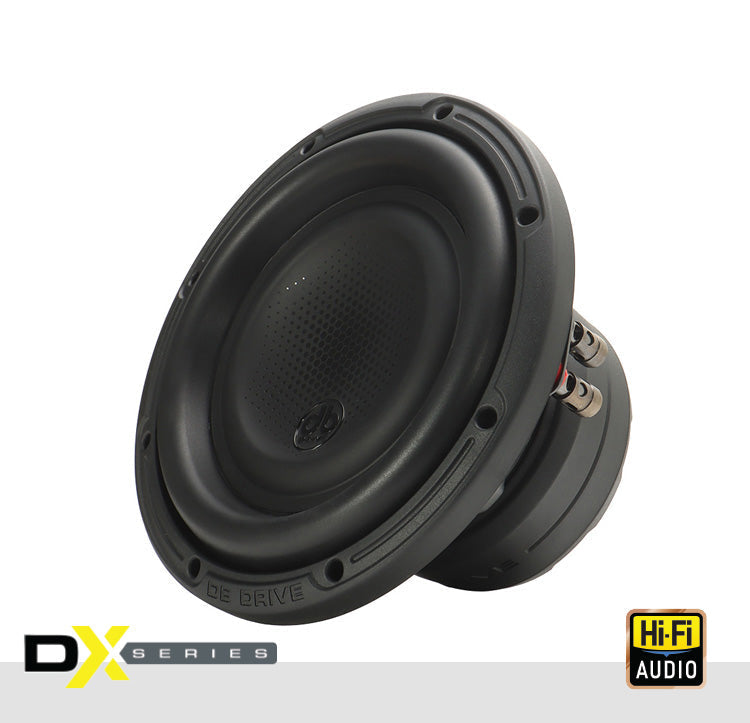 DB Drive DX-W8D4 : DX 8" Dual 4-Ohm Subwoofer