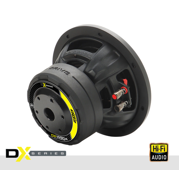 DB Drive DX-W8D4 : DX 8" Dual 4-Ohm Subwoofer
