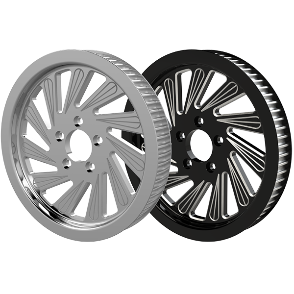 Derailed matching pulley