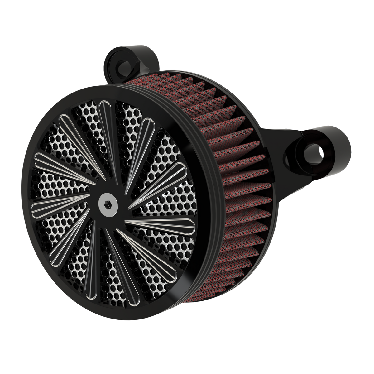 Derailed Air Cleaner in black double cut