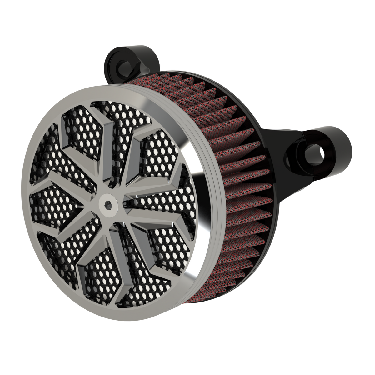 Diablo Matching Air Cleaner in chrome