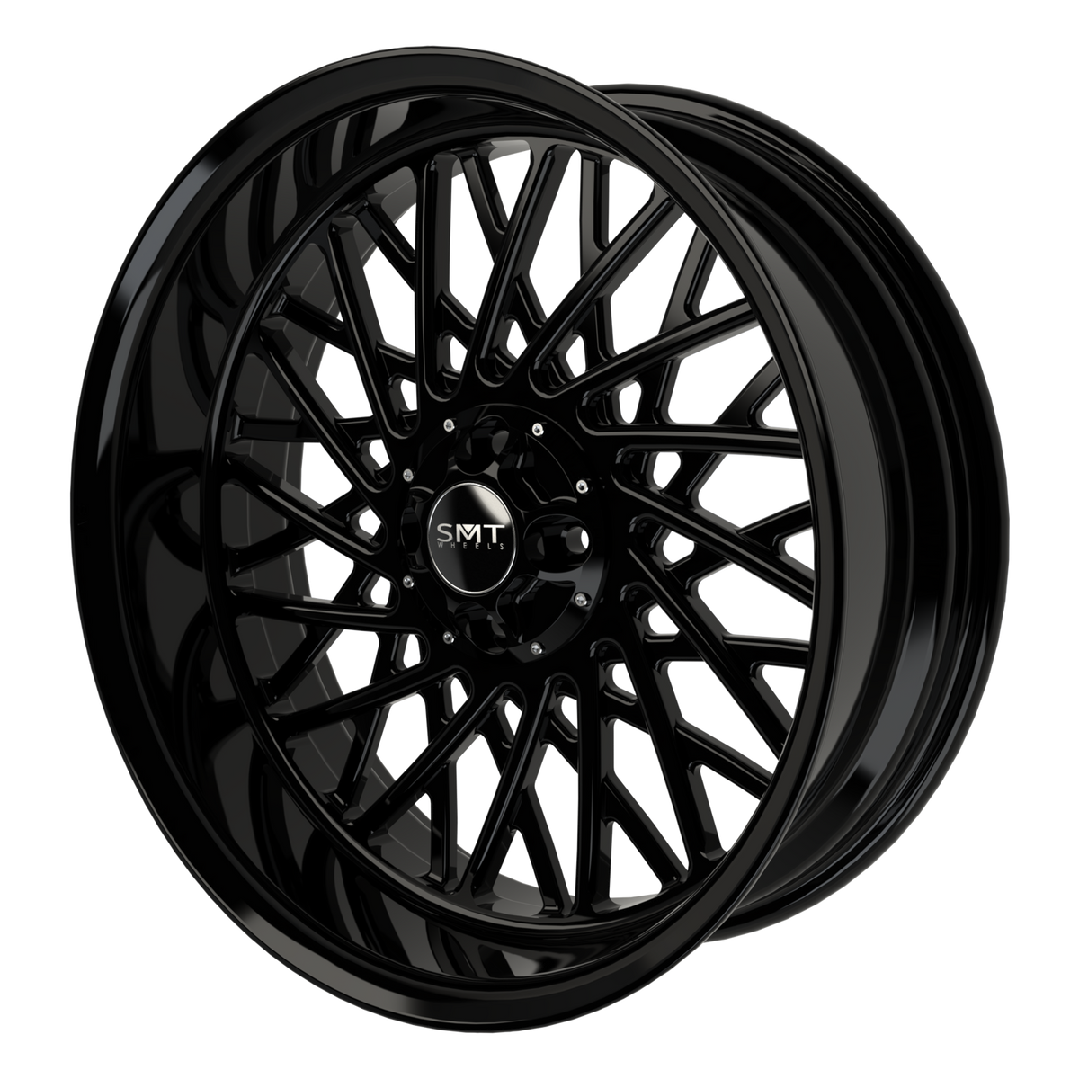Dirty Spoke Harley Trike Black Wheels