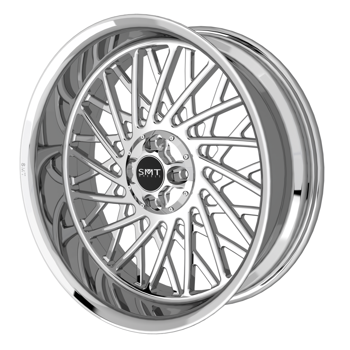 Dirty Spoke Harley Trike Chrome Wheels