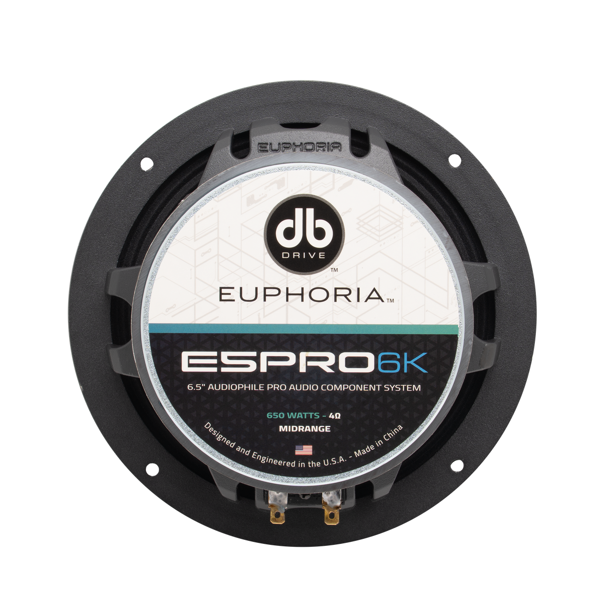 Euphoria E5PRO 6K : 6.5" PRO Audio 2-way Component Loudspeaker