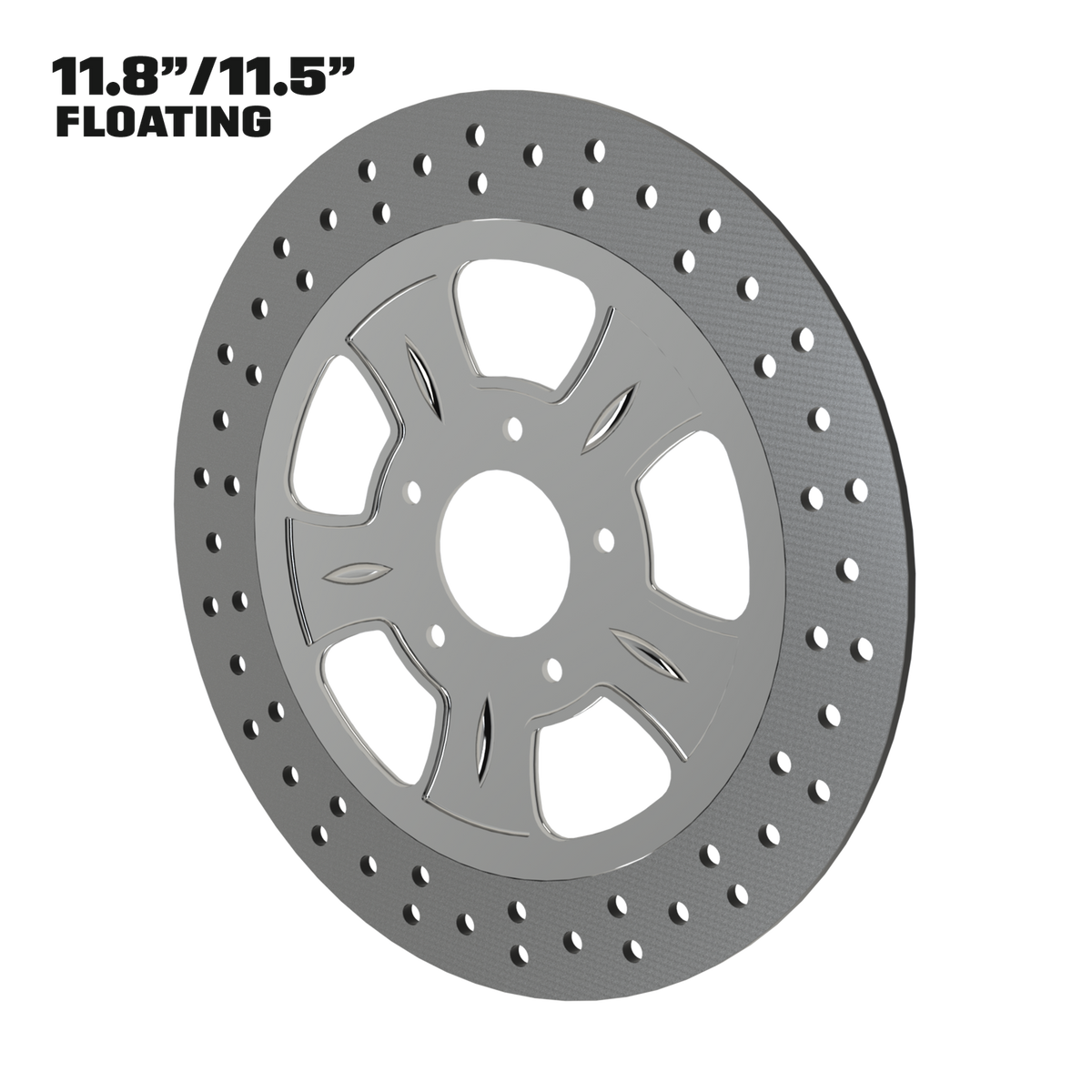 El Toro 11" floating rotor in polished