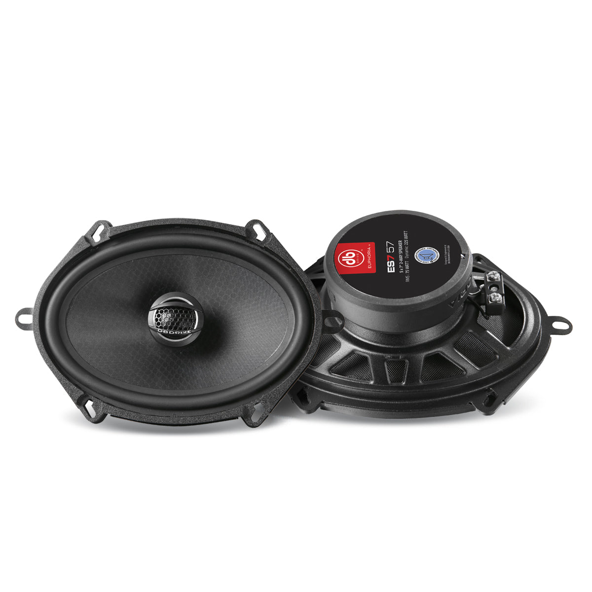Euphoria ES7 57 : 5"×7" 2-Way Loudspeaker (1 Pair)