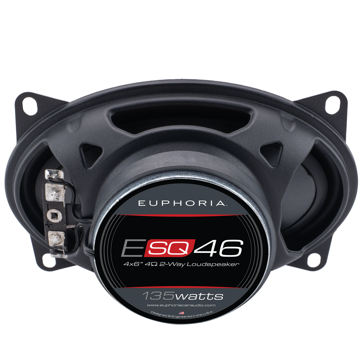 Euphoria ESQ46 : SQ 4"×6" 2-way Loudspeaker (Pair)