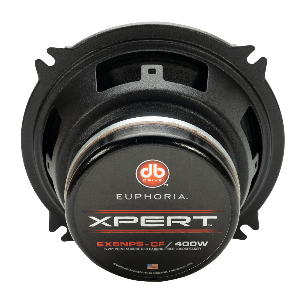 Xpert EX5NPS-CF : 5.25" 2-way NEO Carbon Fiber Point Source Loudspeaker