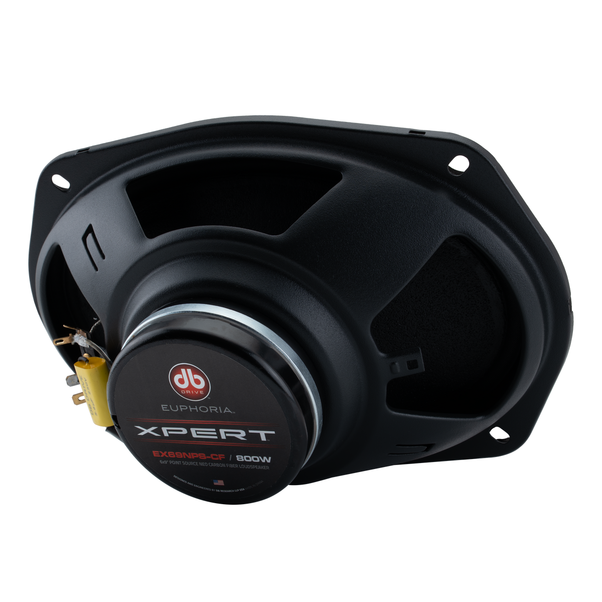 Xpert EX69NPS-CF : 6"×9" 2-way NEO Carbon Fiber Point Source Loudspeaker