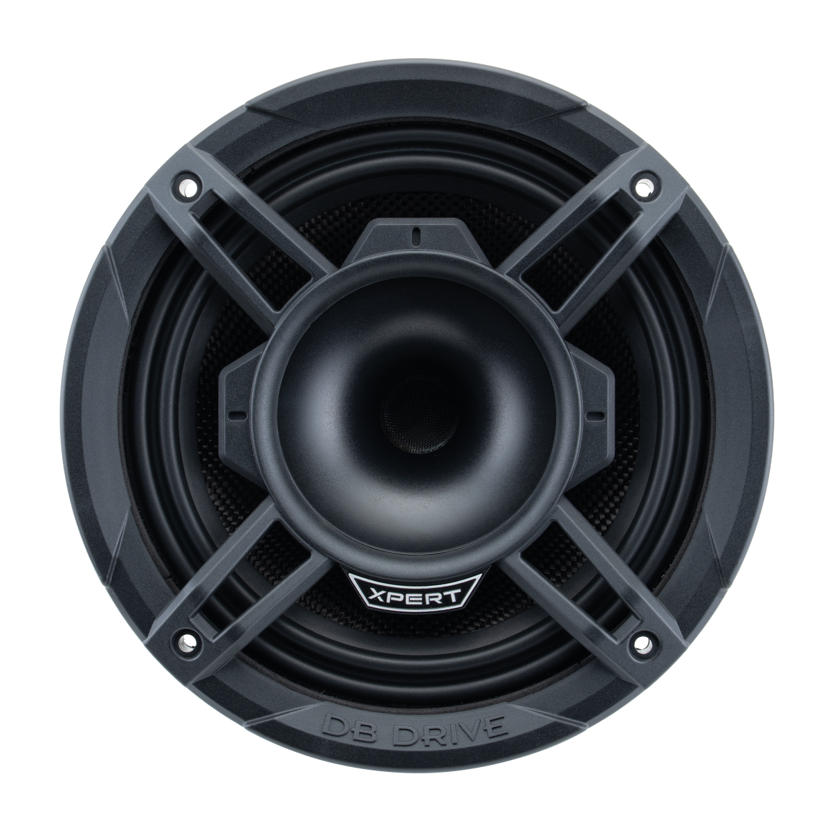 Xpert EX8NCD-CF : 8 in. 2-Way Carbon Fiber Loudspeaker W/ Back Mounted Compression Driver