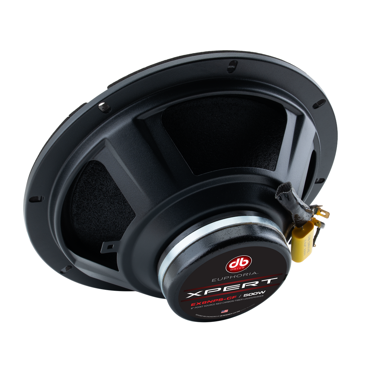 Xpert EX8NPS-CF : 8 in. 2-Way NEO Carbon Fiber Point Source Loudspeaker