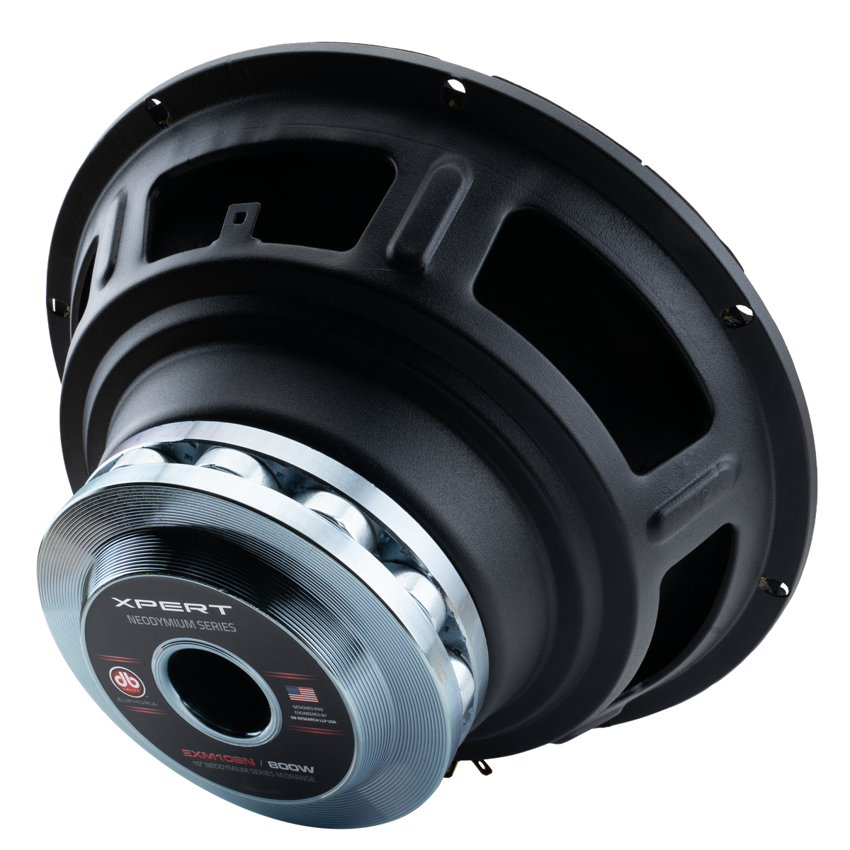 Xpert EXM10SN : 10 in. NEO Midrange - Stamped Frame