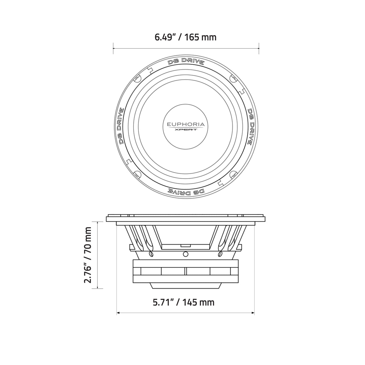 Xpert EXM6N : 6.5 in. NEO Midrange