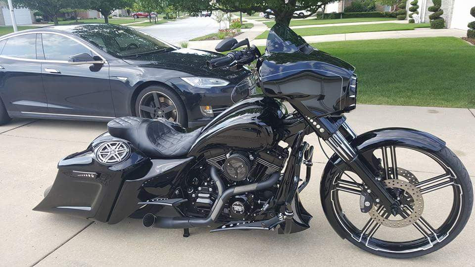 Race Tech Indian Black Double Cut Wheels