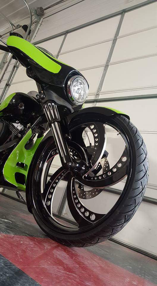 Super Sonic Metric Black Double Cut Wheels