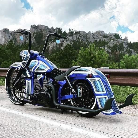 Straight Line Indian Black Wheels