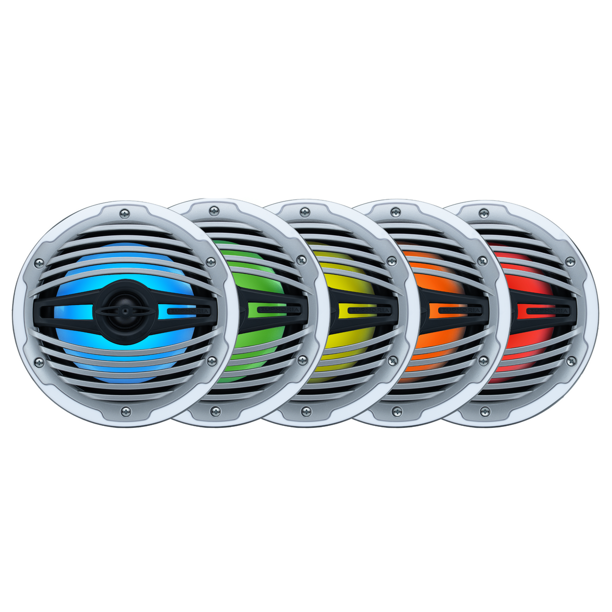 Euphoria ERMS77 : 7.7” Reference Marine Loudspeaker with RGB accent lighting