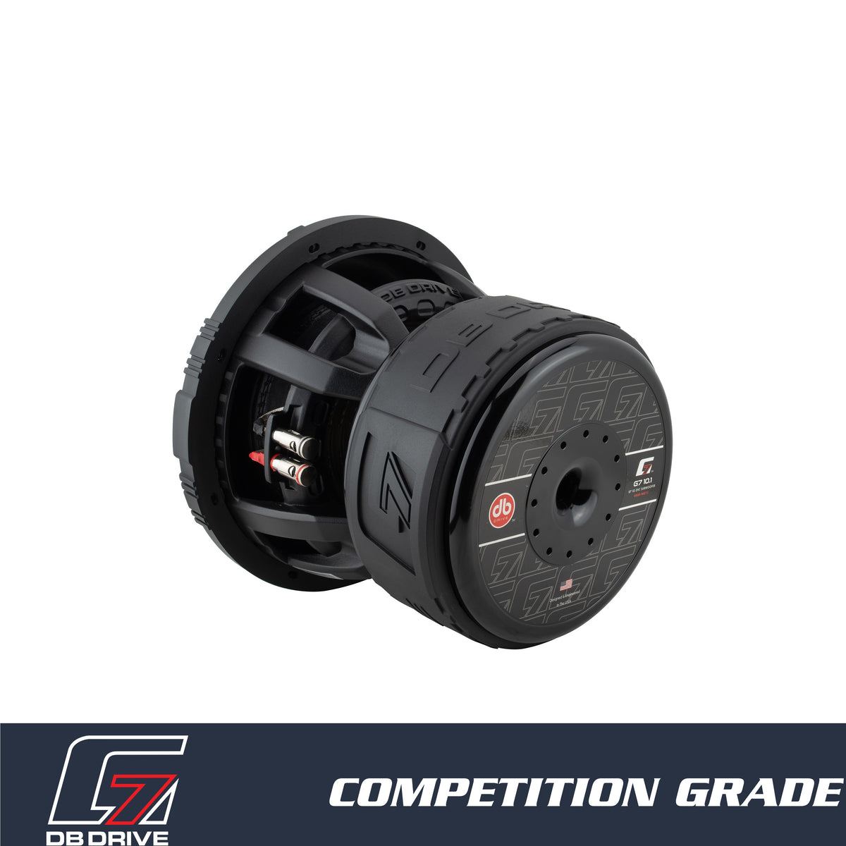 DB Drive G7 10.1 : 10" Dual 1-Ohm Subwoofer