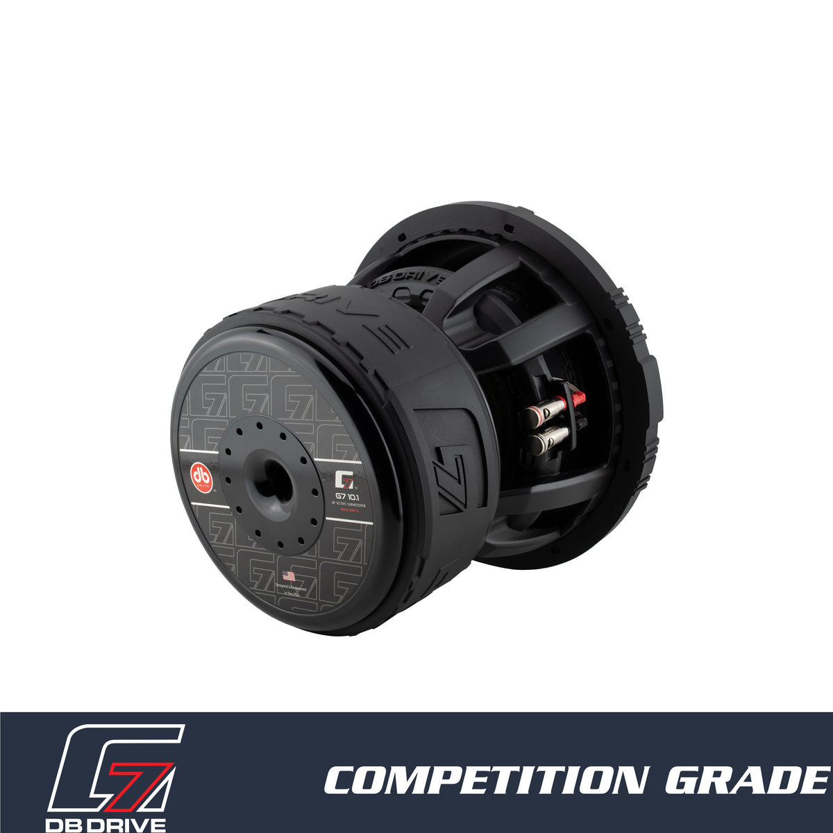 DB Drive G7 10.1 : 10" Dual 1-Ohm Subwoofer