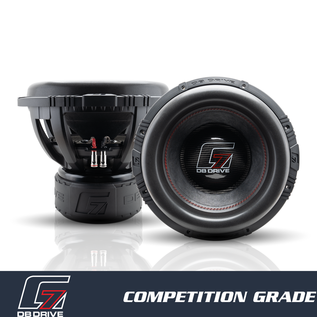 DB Drive G7 15.2 : 15" Dual 2-Ohm Subwoofer
