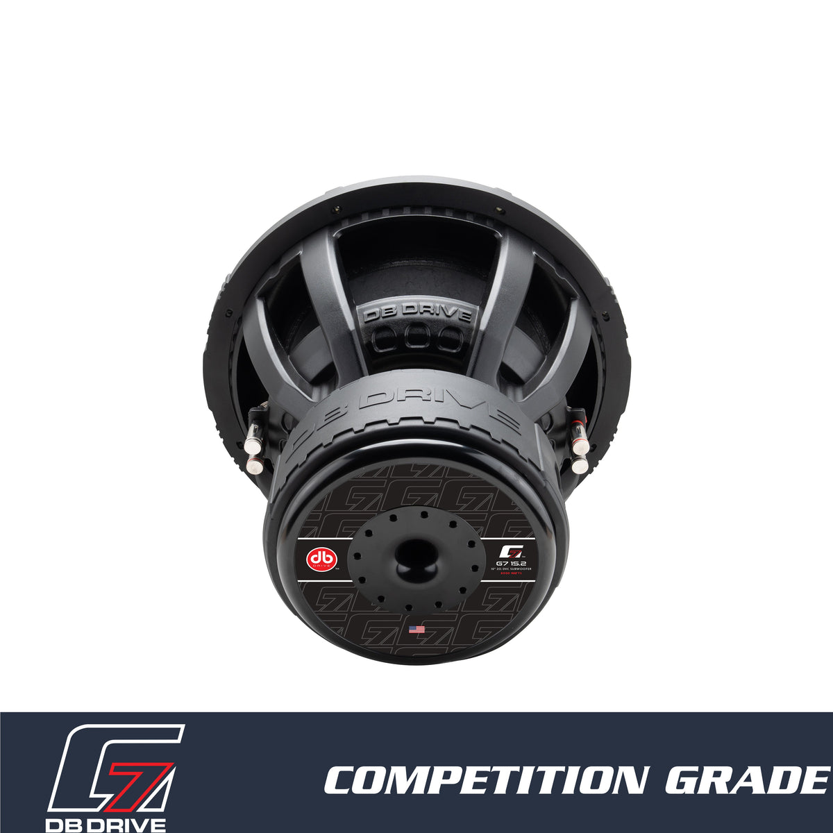 DB Drive G7 15.2 : 15" Dual 2-Ohm Subwoofer