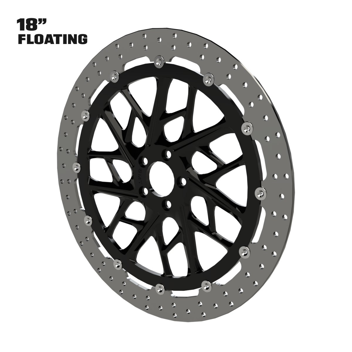 Gran Sport 18" Solid Rotor in Black