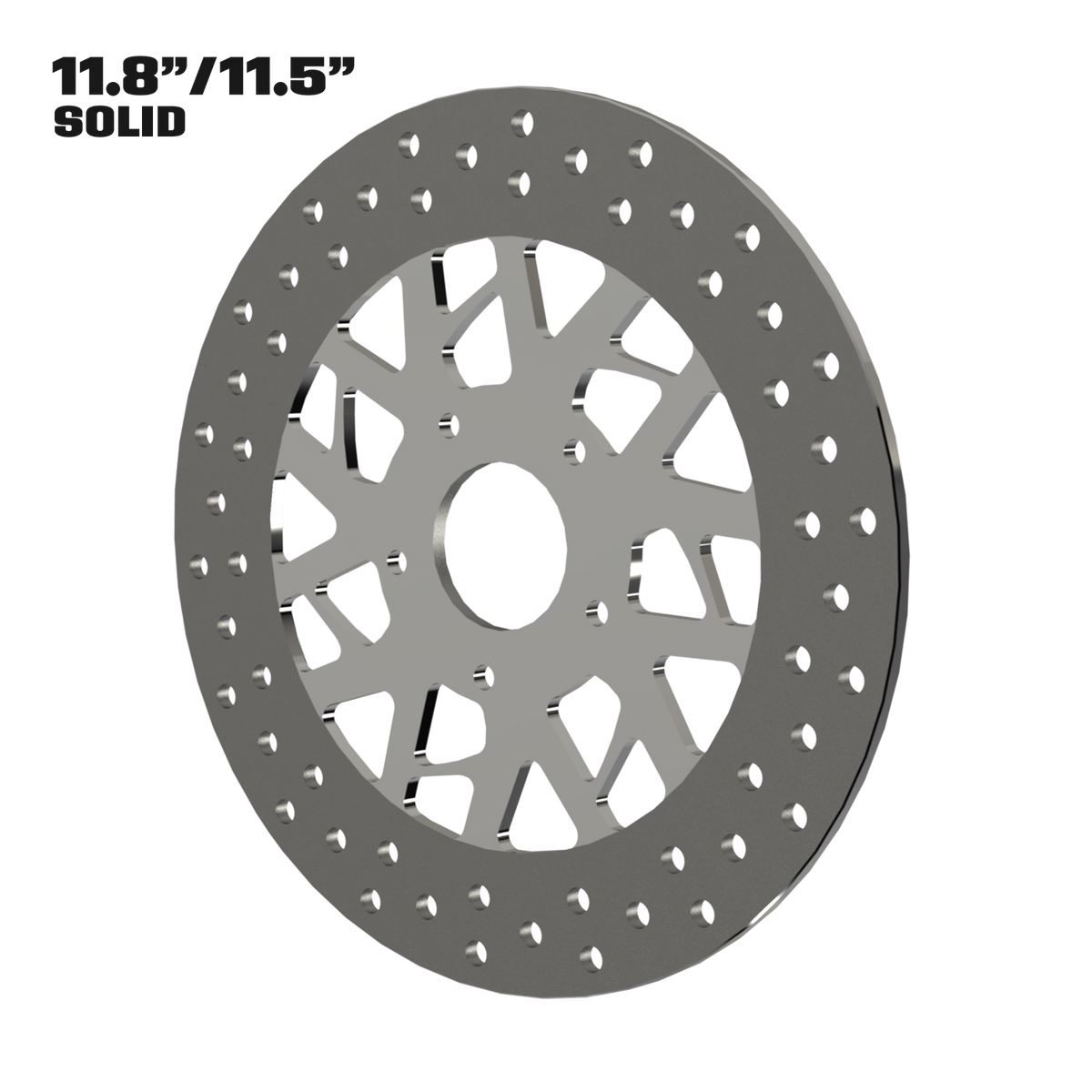Gran Sport 11" Solid Rotor in Polished