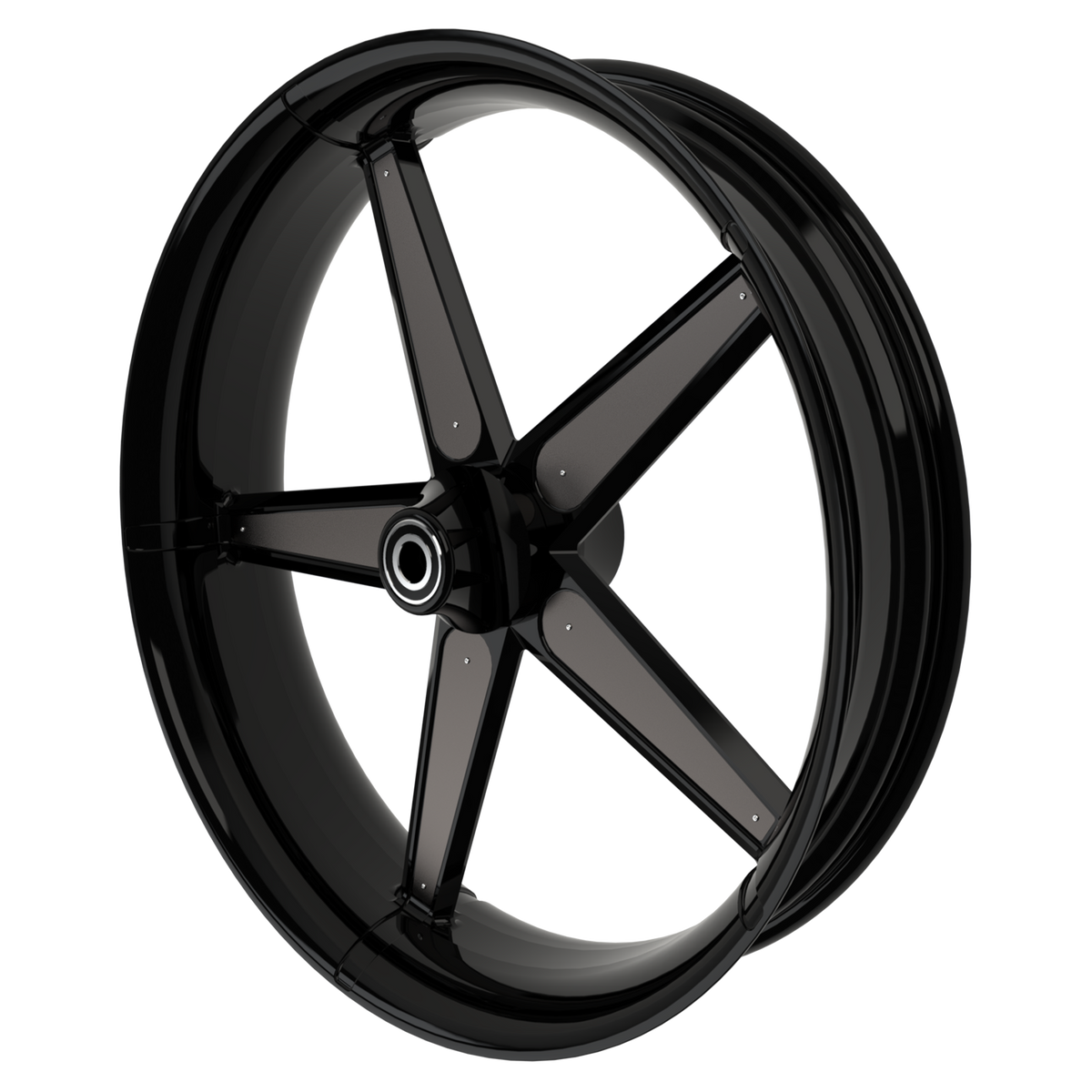 GT1 Harley Softail | Dyna | Sportster Black Wheels