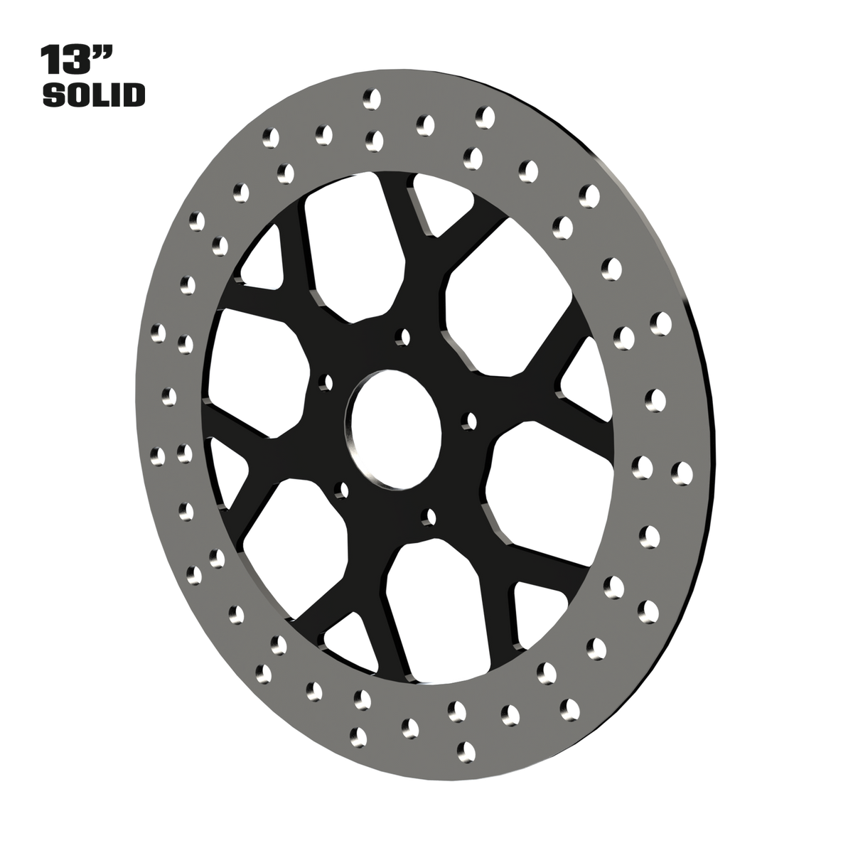 G3 13" Solid Rotor in Black